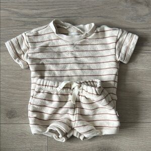 Striped Baby Outfit